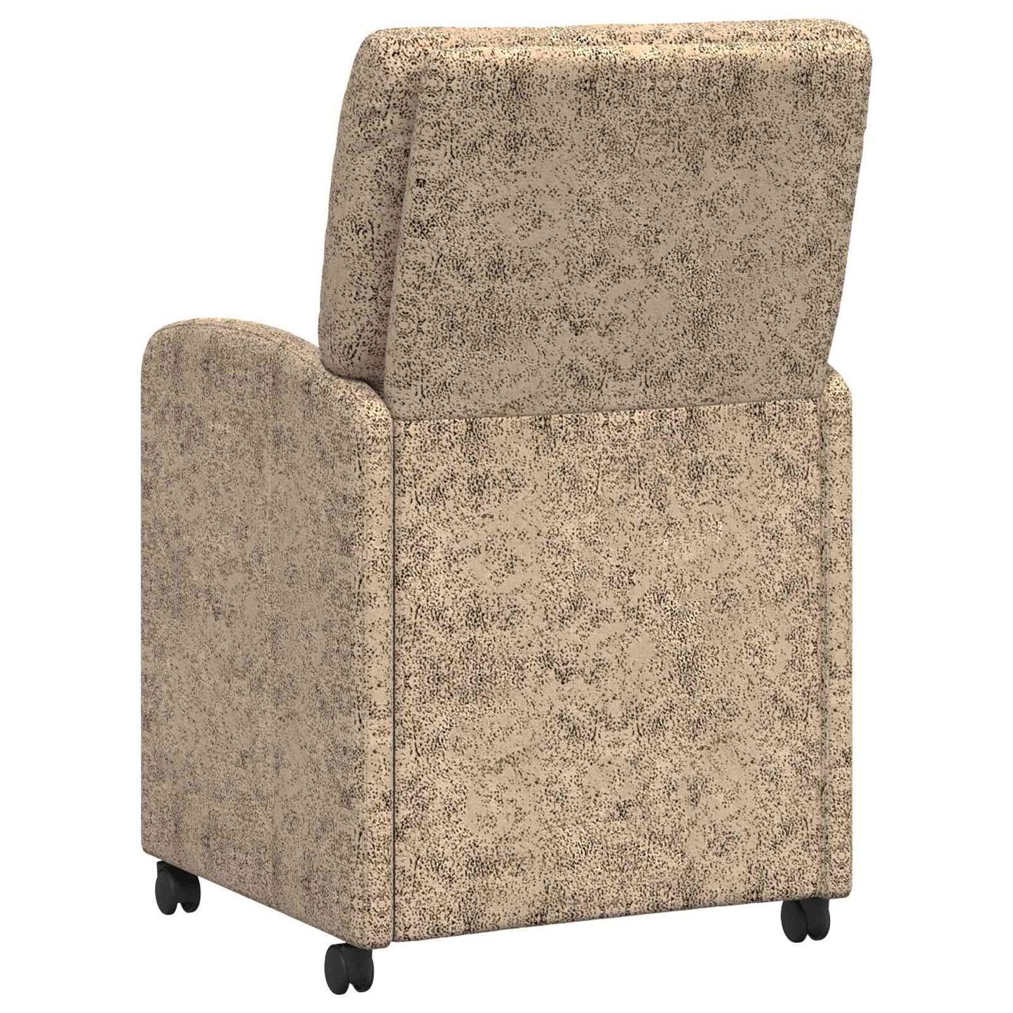 vidaXL Esszimmerstühle mit Rollen 2 pcs Hellgrau 57 x 67 x 95 cm