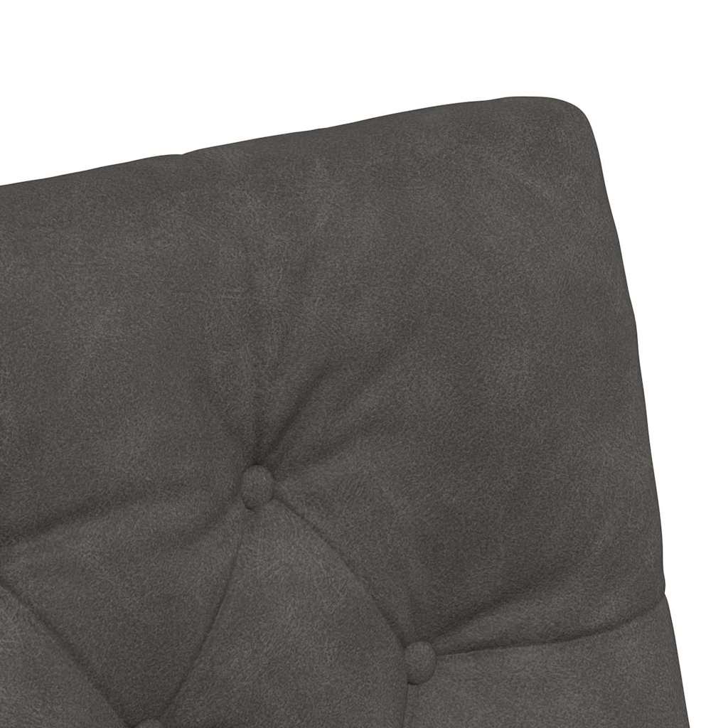 Esszimmerstühle mit Rollen 2 pcs Schwarz 58 x 67 x 97 cm