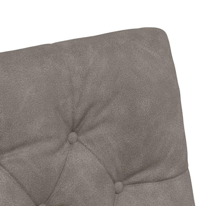 Esszimmerstühle mit Rollen 2 pcs Grau 58 x 67 x 97 cm