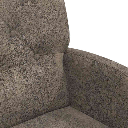 vidaXL Esszimmerstühle mit Rollen 2 pcs Dunkelgrau 58 x 67 x 97 cm
