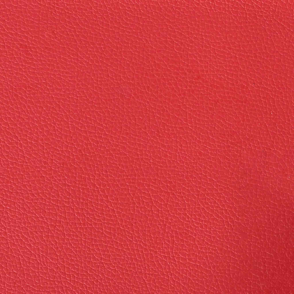 vidaXL Esszimmerstühle mit Rollen 2 pcs Rot 58 x 65 x 98 cm Kunstleder