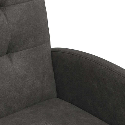 Esszimmerstühle mit Rollen 2 pcs Schwarz 58 x 67 x 97 cm