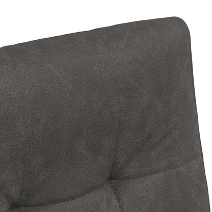 Esszimmerstühle mit Rollen 2 pcs Schwarz 58 x 67 x 97 cm