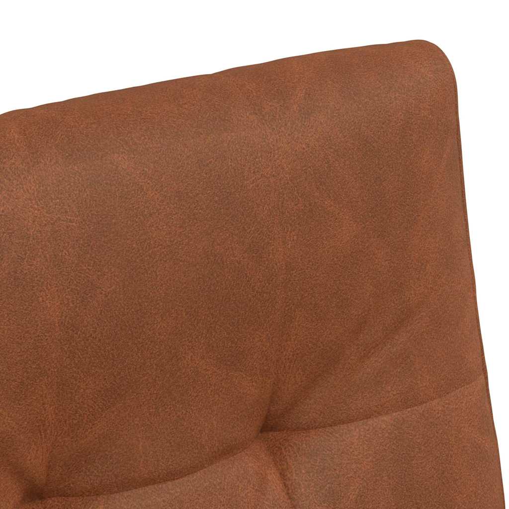 vidaXL Esszimmerstühle mit Rollen 2 pcs Braun 58 x 67 x 97 cm