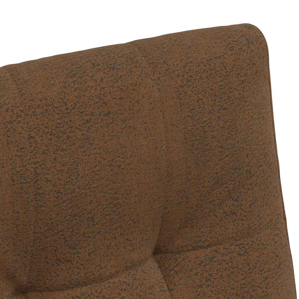 Esszimmerstühle mit Rollen 2 pcs Braun 58 x 67 x 97 cm