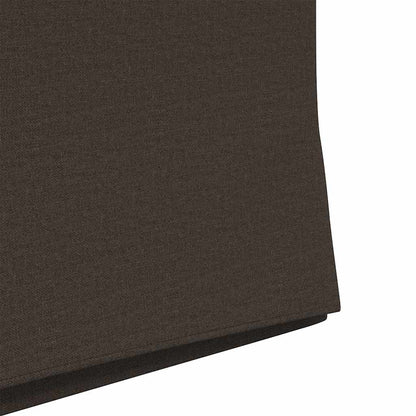 vidaXL Esszimmerstühle 2 pcs Dunkelgrau 57 x 67 x 95 cm Leinen