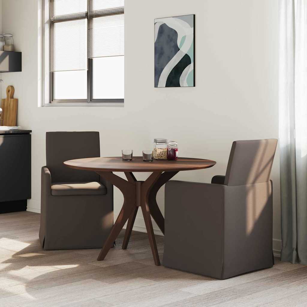 vidaXL Esszimmerstühle 2 pcs Dunkelgrau 57 x 67 x 95 cm Leinen