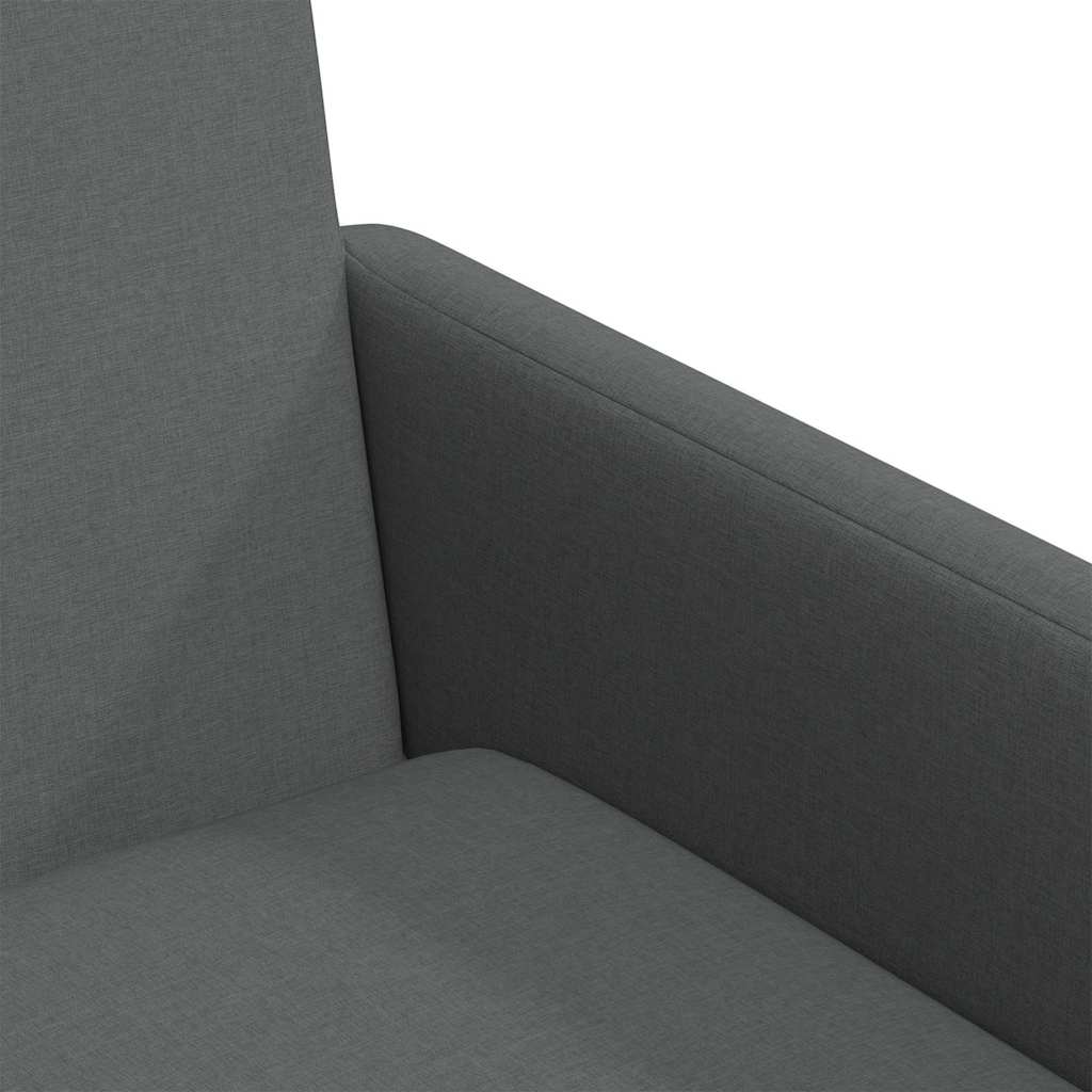vidaXL Esszimmerstühle 2 pcs Dunkelgrau 57 x 67 x 95 cm Stoff