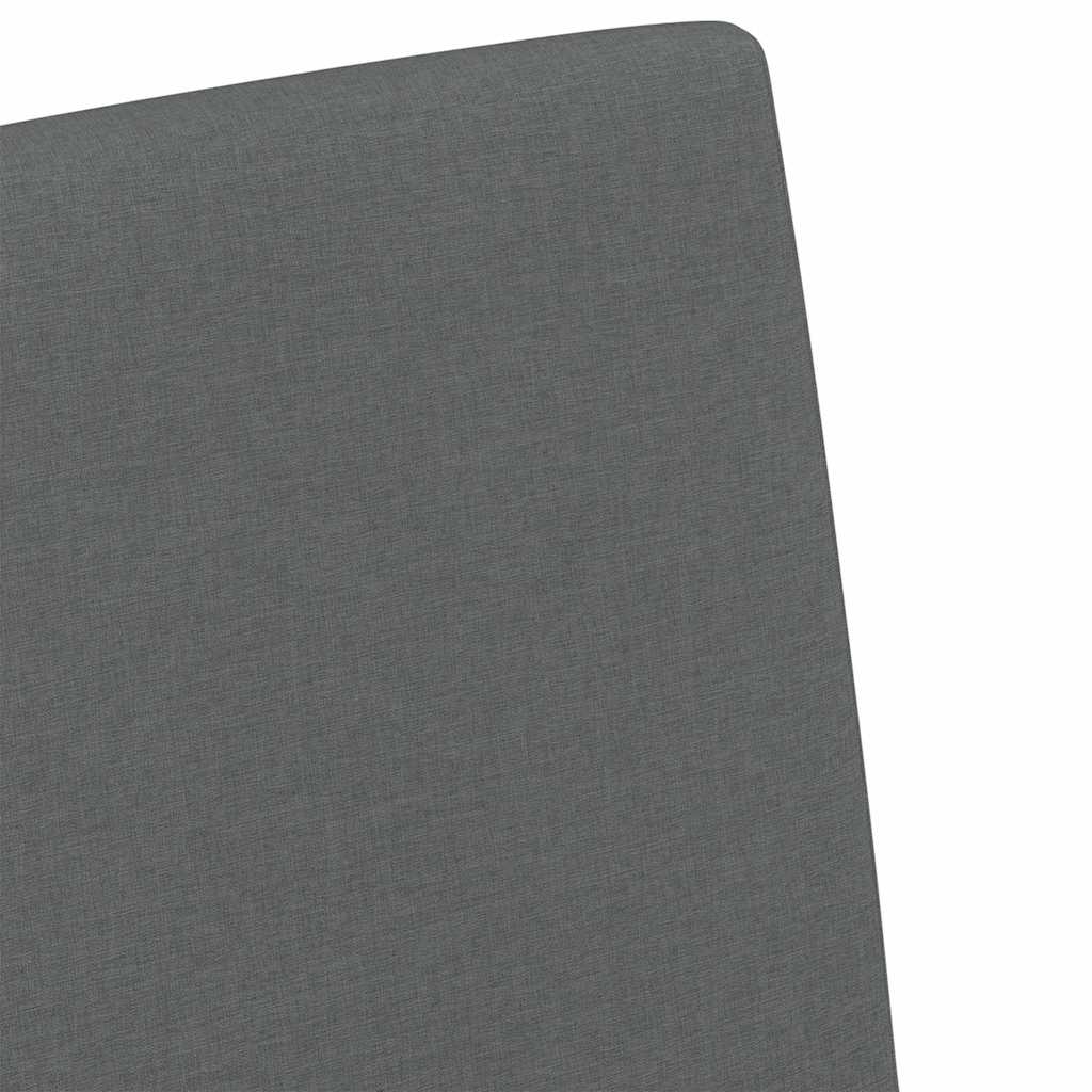 vidaXL Esszimmerstühle 2 pcs Dunkelgrau 57 x 67 x 95 cm Stoff