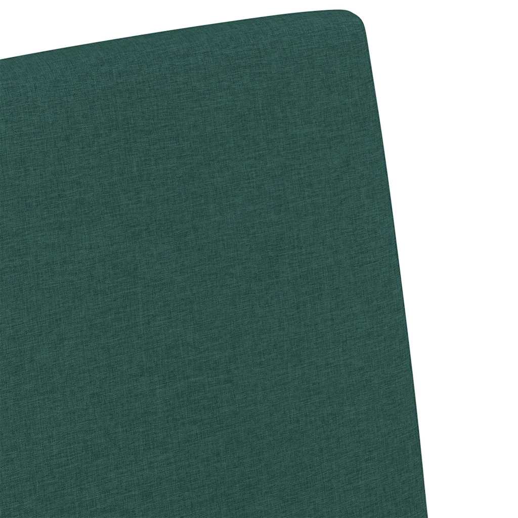 vidaXL Esszimmerstühle 2 pcs Dunkelgrün 57 x 67 x 95 cm Stoff