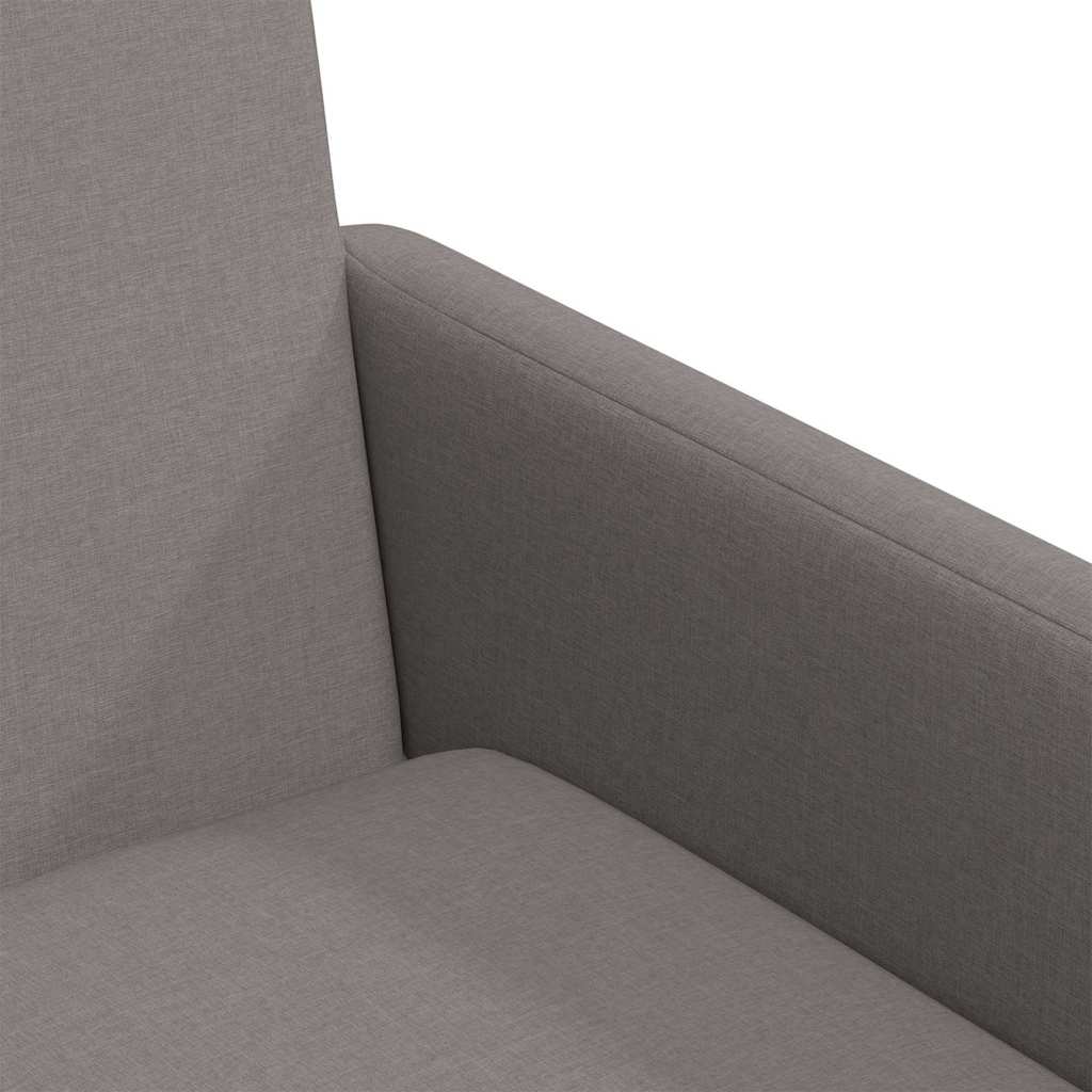 vidaXL Esszimmerstühle 2 pcs Taupe 57 x 67 x 95 cm Stoff