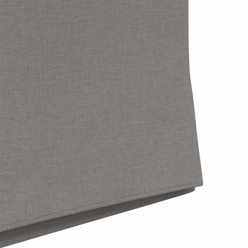 vidaXL Esszimmerstühle 2 pcs Taupe 57 x 67 x 95 cm Stoff