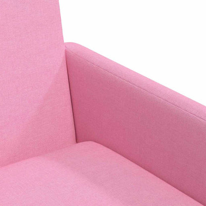 Esszimmerstühle 2 pcs Rosa 57 x 67 x 95 cm Stoff