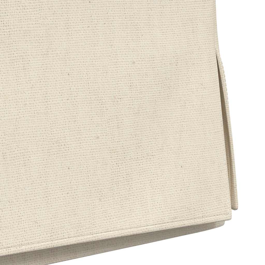 vidaXL Esszimmerstühle 2 pcs Beige 57 x 67 x 98 cm Leinen