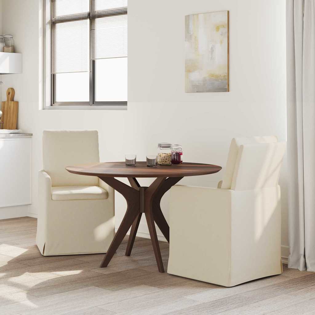 vidaXL Esszimmerstühle 2 pcs Beige 57 x 67 x 98 cm Leinen