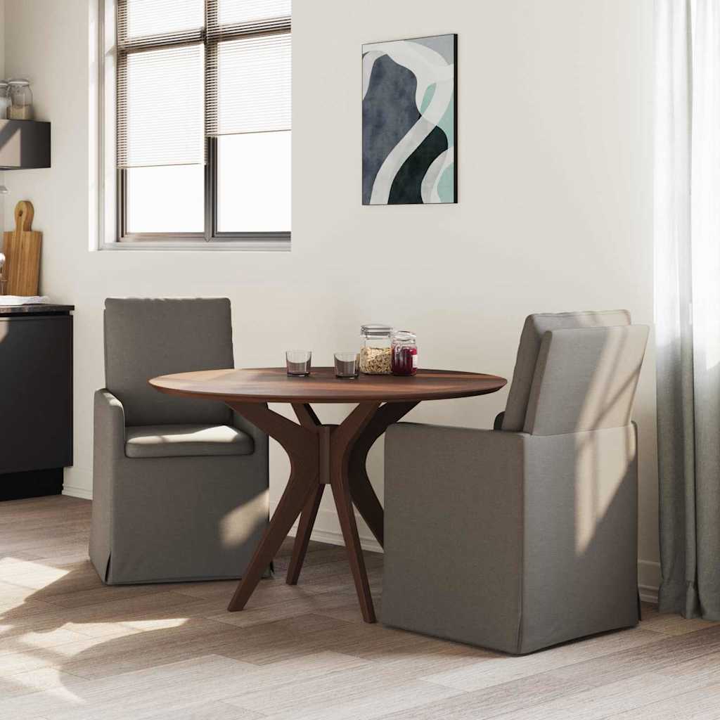 vidaXL Esszimmerstühle 2 pcs Hellgrau 57 x 67 x 98 cm Leinen