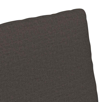 vidaXL Esszimmerstühle 2 pcs Dunkelgrau 57 x 67 x 98 cm Leinen