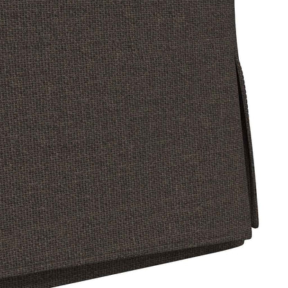 vidaXL Esszimmerstühle 2 pcs Dunkelgrau 57 x 67 x 98 cm Leinen
