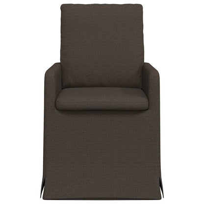 vidaXL Esszimmerstühle 2 pcs Dunkelgrau 57 x 67 x 98 cm Leinen