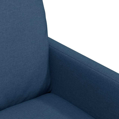Esszimmerstühle 2 pcs Blau 57 x 67 x 98 cm Stoff