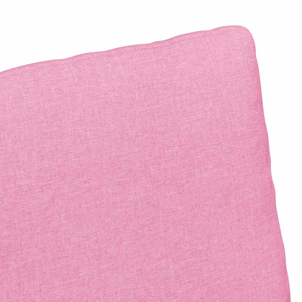 Esszimmerstühle 2 pcs Rosa 57 x 67 x 98 cm Stoff