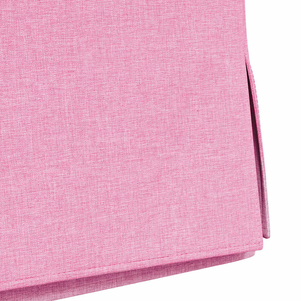 Esszimmerstühle 2 pcs Rosa 57 x 67 x 98 cm Stoff