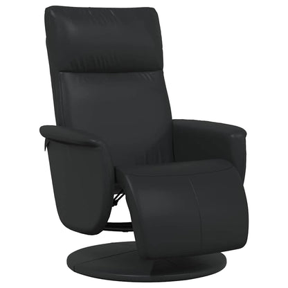 vidaXL Massage Relaxsessel Schwarz Kunstleder