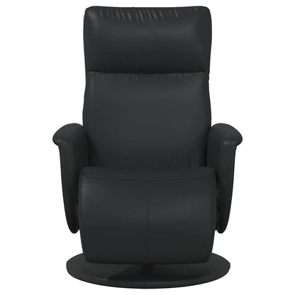 vidaXL Massage Relaxsessel Schwarz Kunstleder