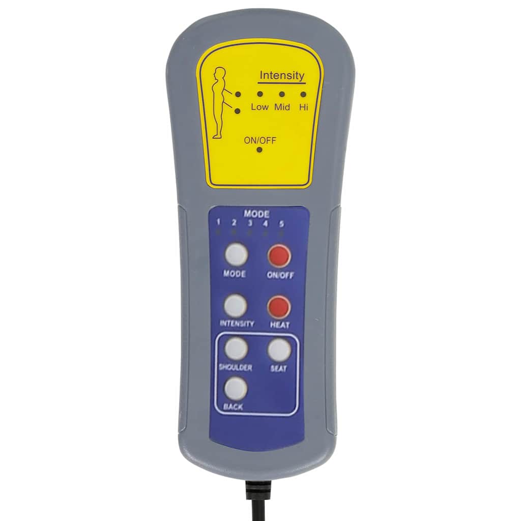 Massage Relaxsessel Schwarz 71 x 98 x 106 cm Kunstleder