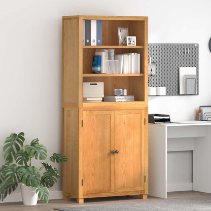 vidaXL Aufbewahrungsmöbel-Set mit Speicher mit Tür Braun Holzwerkstoff