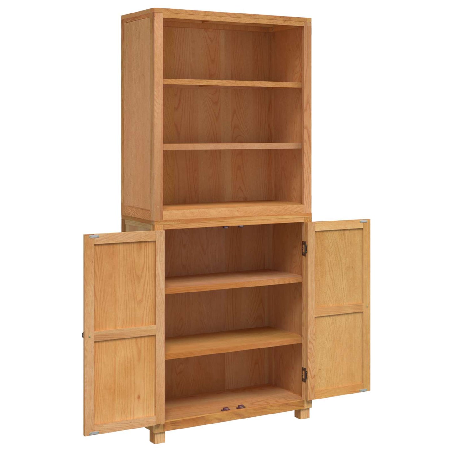 vidaXL Aufbewahrungsmöbel-Set mit Speicher mit Tür Braun Holzwerkstoff