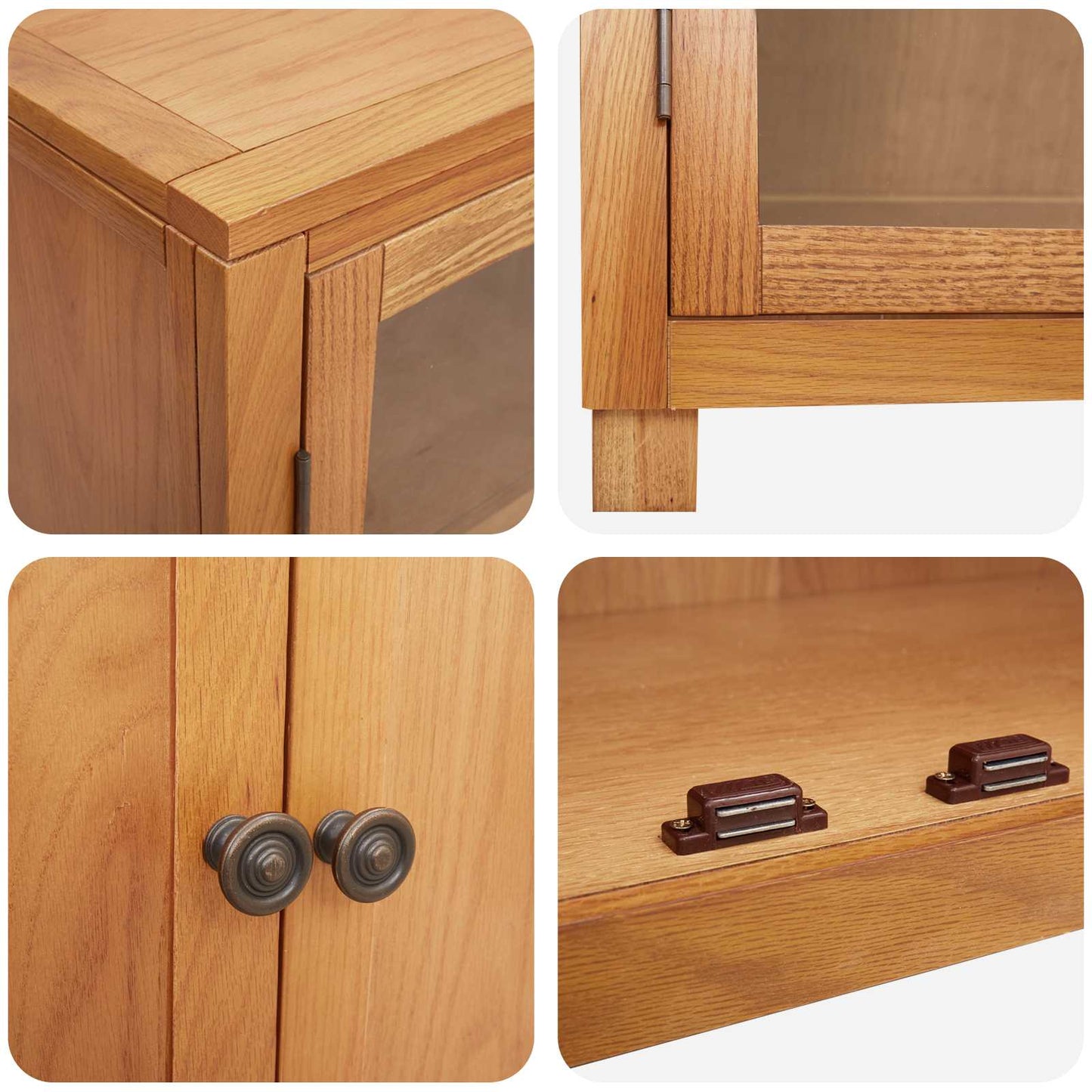 vidaXL Aufbewahrungsmöbel-Set mit Speicher mit Tür Braun Holzwerkstoff