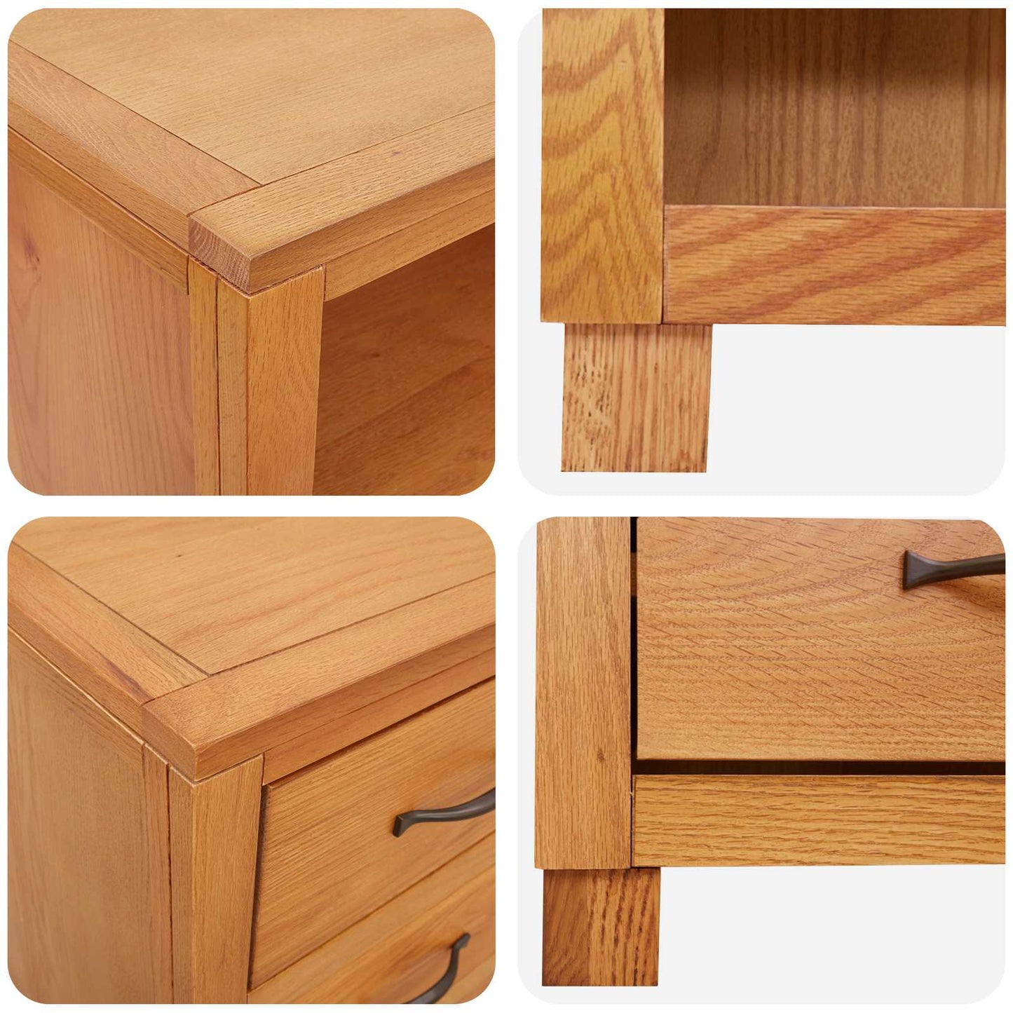 vidaXL Ensemble de meubles de rangement avec tiroirs Marron Bois d'ingénierie