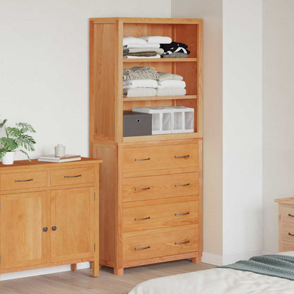 vidaXL Ensemble de meubles de rangement avec tiroirs Marron Bois d'ingénierie