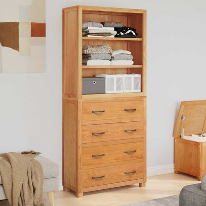 vidaXL Ensemble de meubles de rangement avec tiroirs Marron Bois d'ingénierie