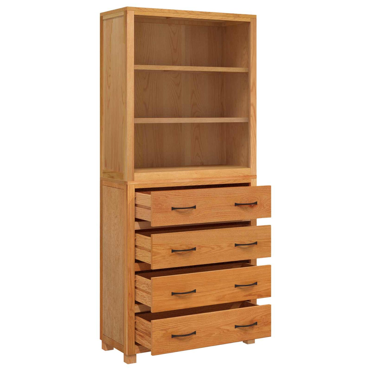 vidaXL Ensemble de meubles de rangement avec tiroirs Marron Bois d'ingénierie