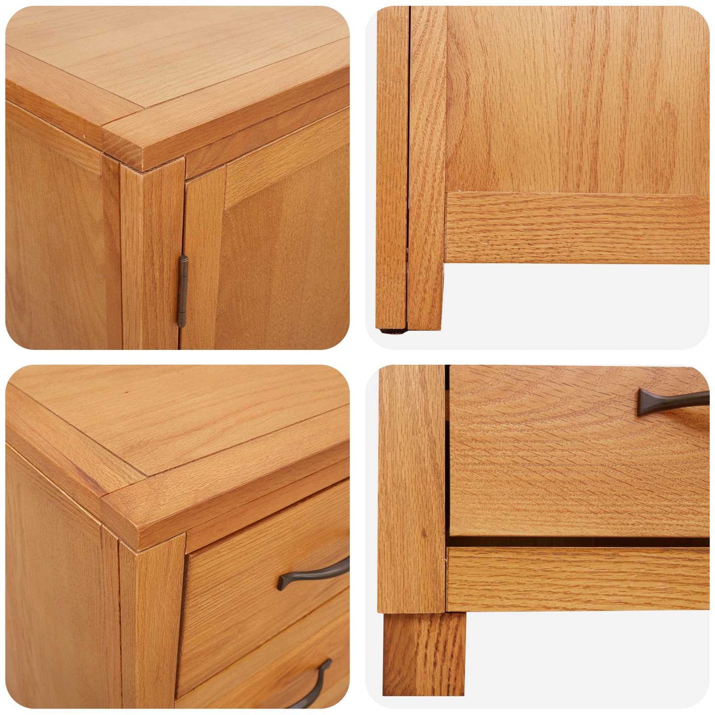 vidaXL Ensemble de meubles de rangement avec tiroirs Marron Bois d'ingénierie