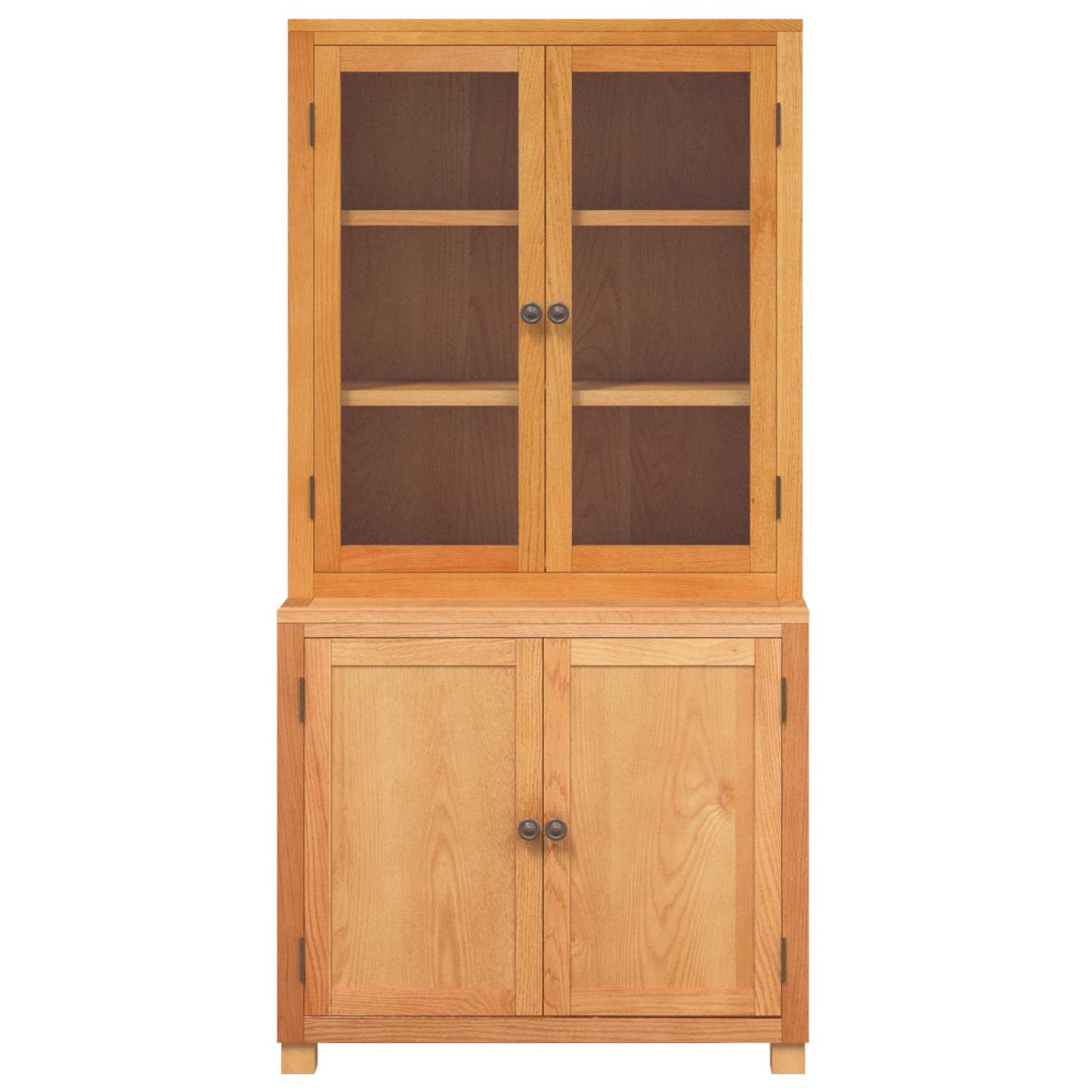 Aufbewahrungsmöbel-Set mit Speicher mit Tür Braun Holzwerkstoff