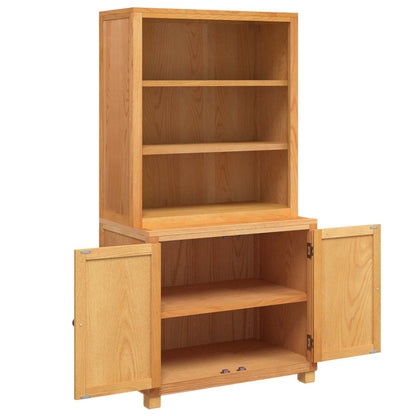 vidaXL Aufbewahrungsmöbel-Set mit Speicher mit Tür Braun Holzwerkstoff