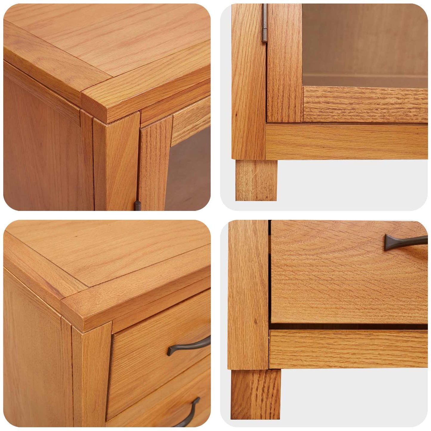 vidaXL Ensemble de meubles de rangement avec tiroirs Marron Bois d'ingénierie