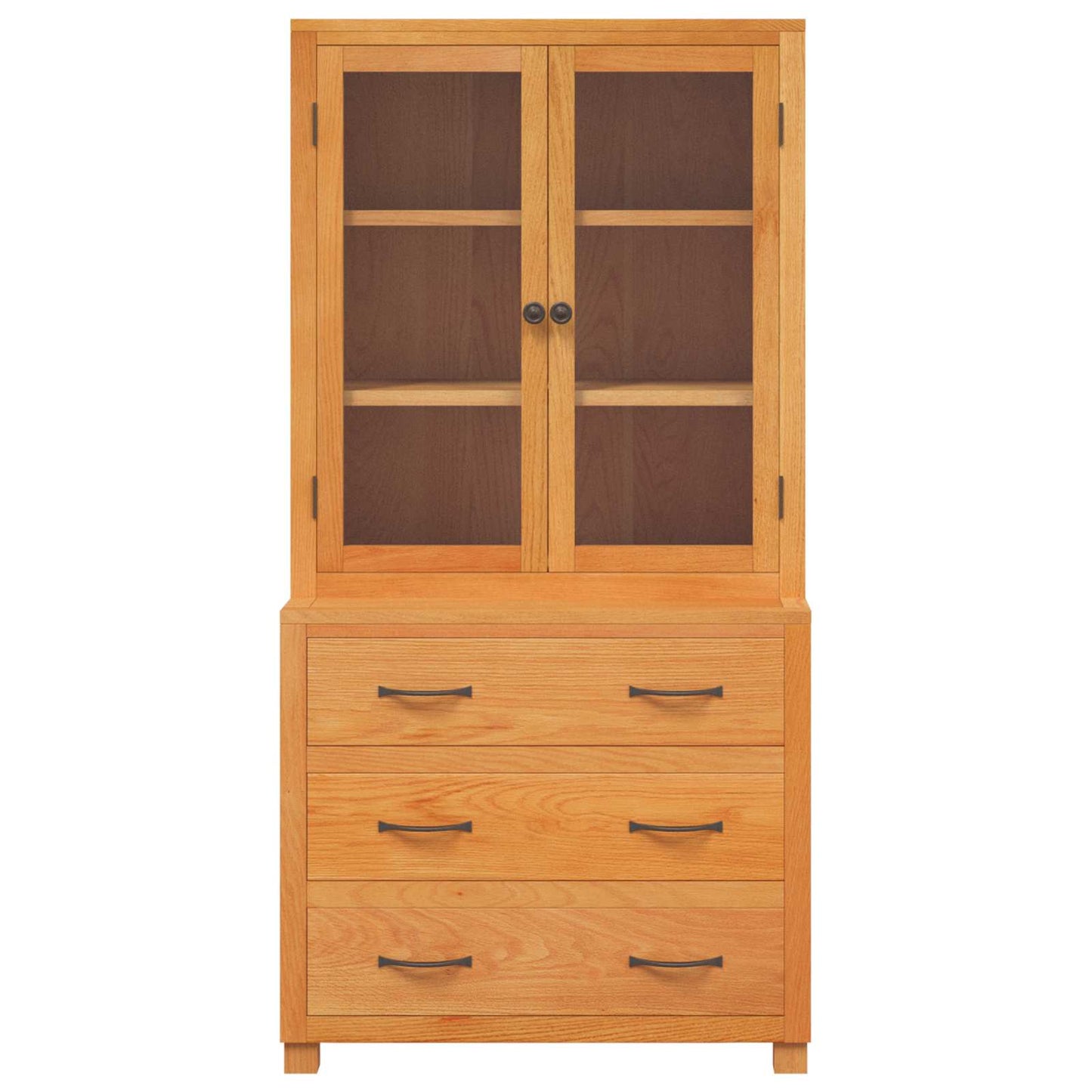 vidaXL Ensemble de meubles de rangement avec tiroirs Marron Bois d'ingénierie