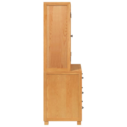 vidaXL Ensemble de meubles de rangement avec tiroirs Marron Bois d'ingénierie