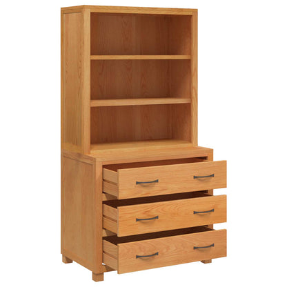 vidaXL Aufbewahrungsmöbel-Set mit Schubladen Braun Holzwerkstoff