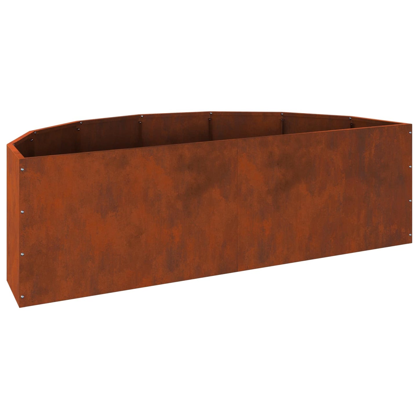 vidaXL Pflanzkübel Rostig 120 x 60 x 35 cm Wetterfeststahl