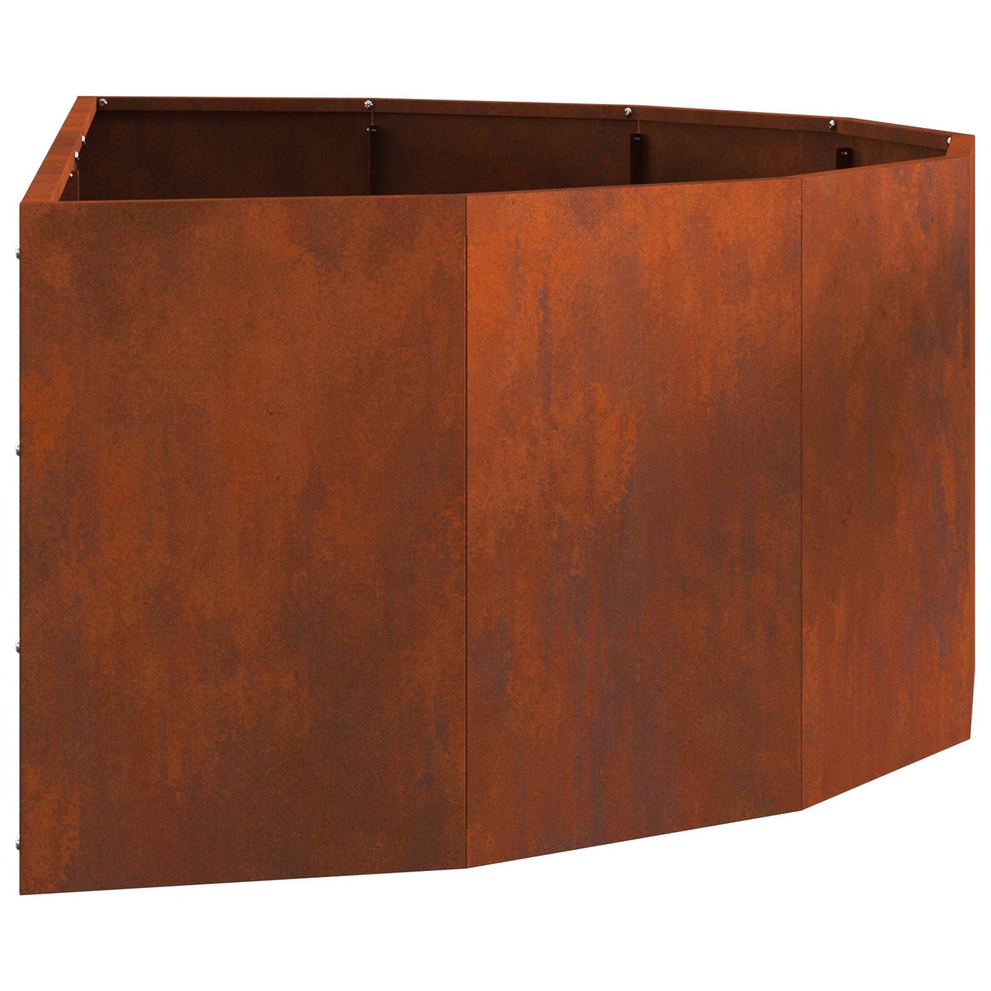 vidaXL Pflanzkübel Rostig 120 x 60 x 35 cm Wetterfeststahl