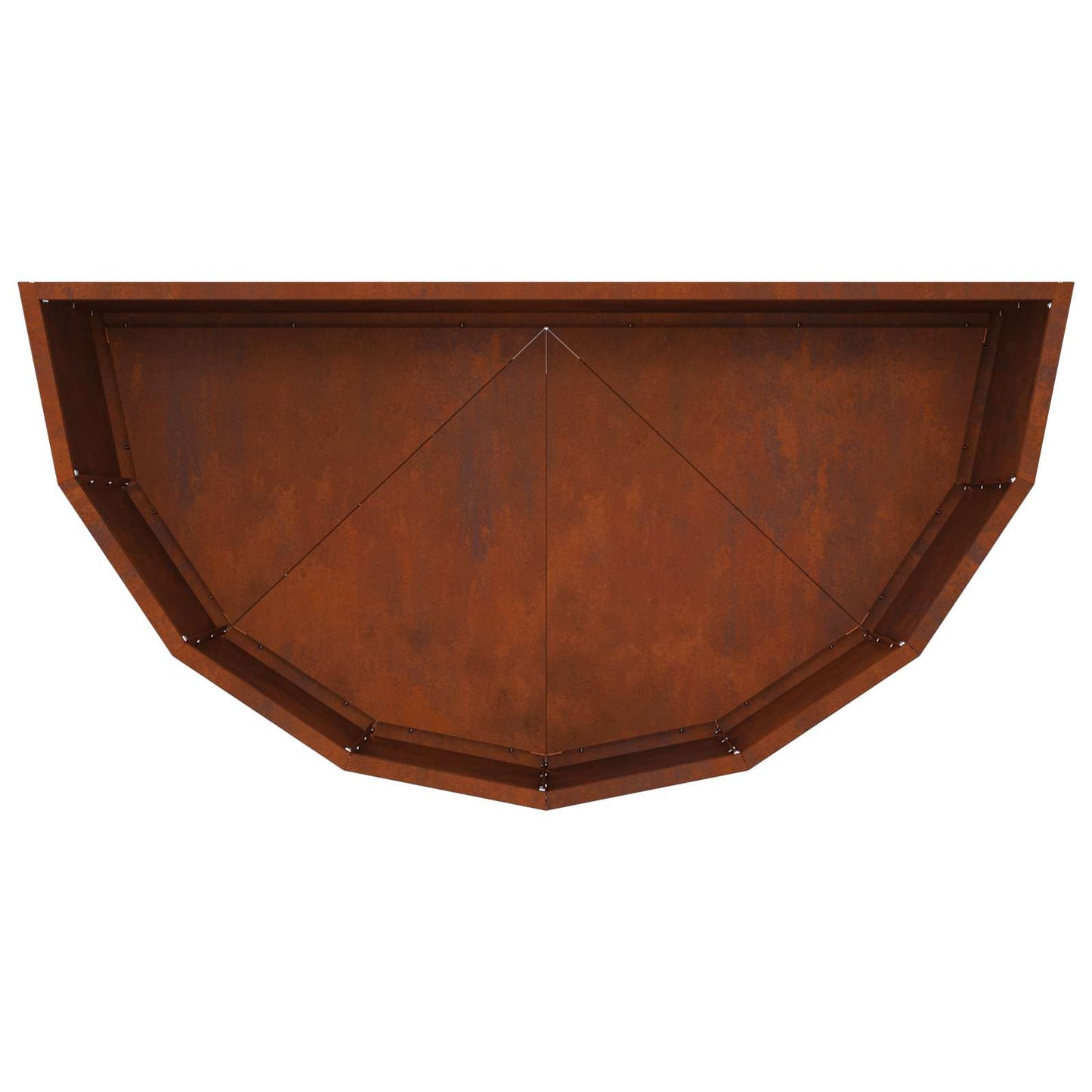 vidaXL Pflanzkübel Rostig 90 x 45 x 35 cm Wetterfeststahl