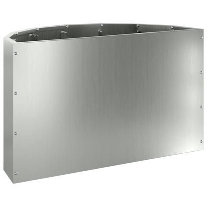 vidaXL Pflanzkübel Silber 60 x 30 x 35 cm Verzinkter Stahl