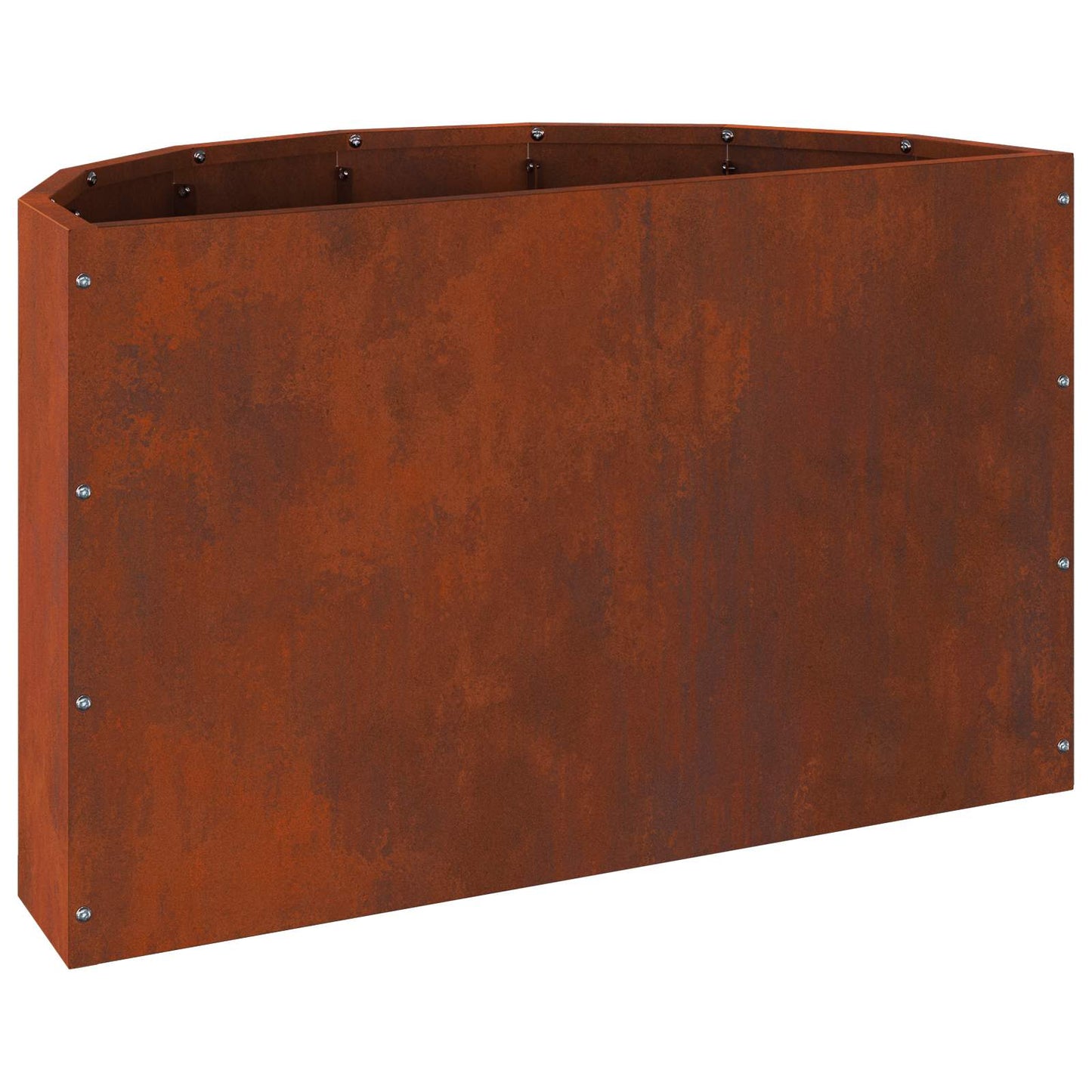 vidaXL Pflanzkübel Rostig 60 x 30 x 35 cm Wetterfeststahl