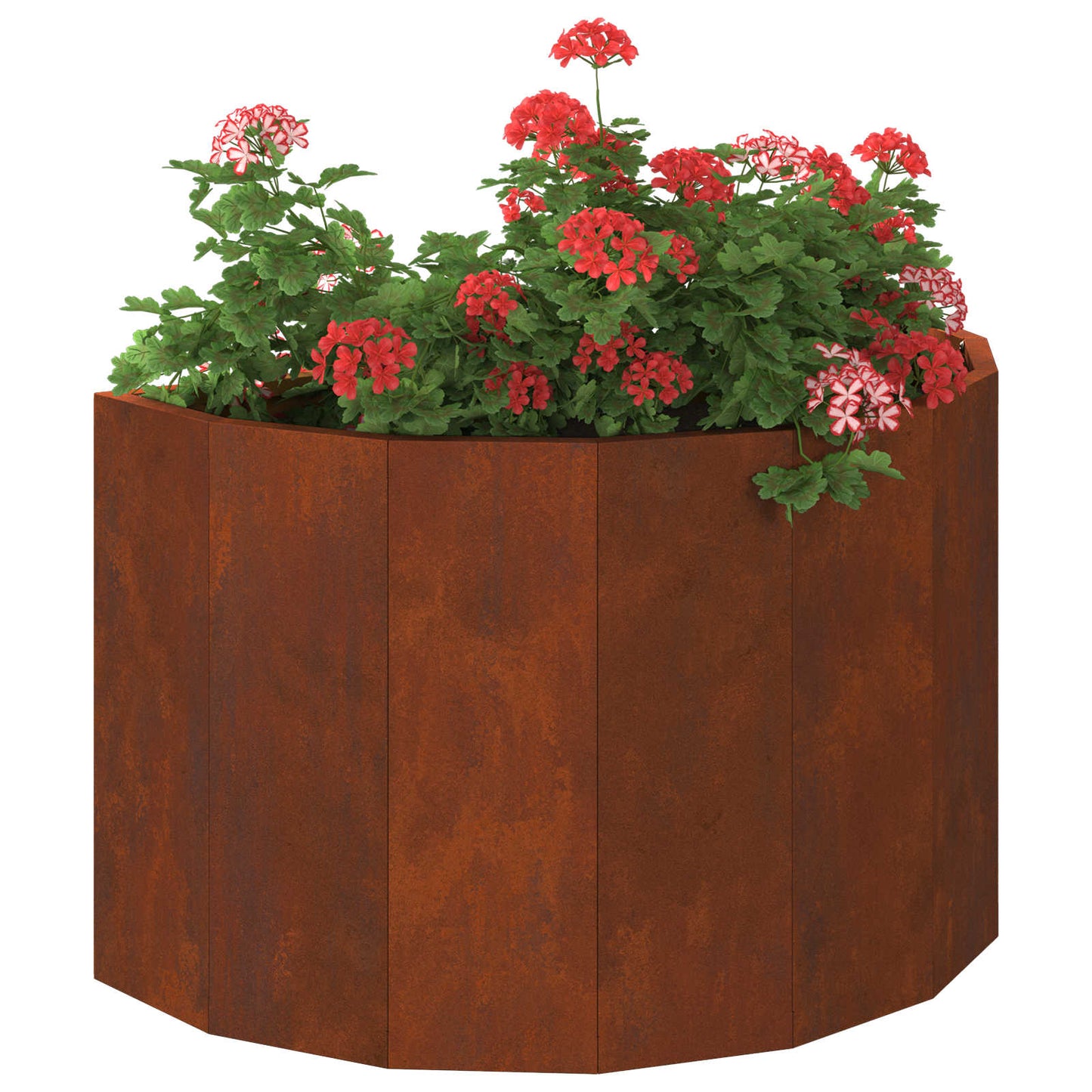 vidaXL Pflanzkübel Rostig 60 x 30 x 35 cm Wetterfeststahl