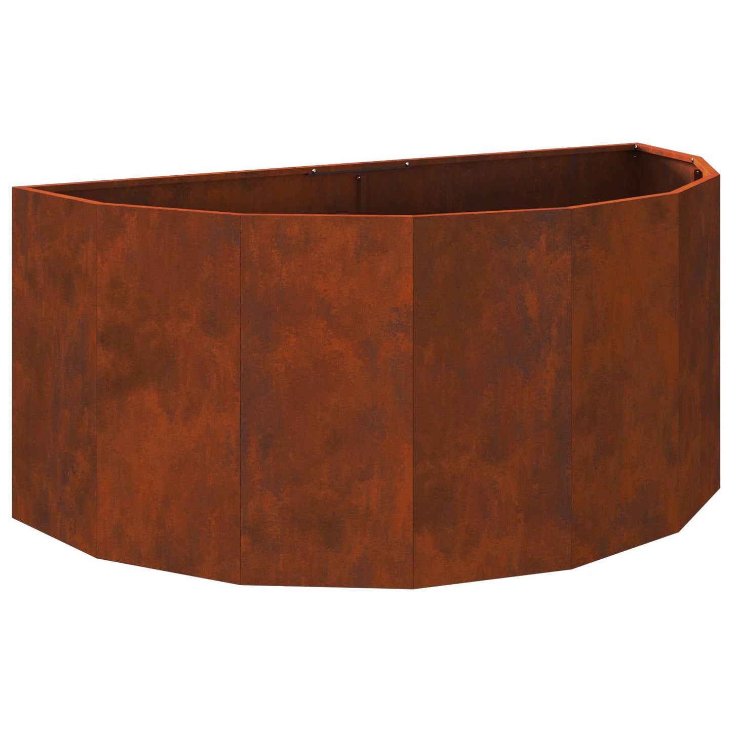 vidaXL Jardinière Corten 120 x 60 x 50 cm Acier patinable